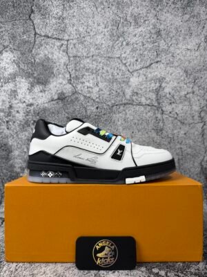 Louis Vuitton LV Trainer Black White