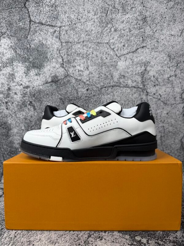 Louis Vuitton LV Trainer Black White