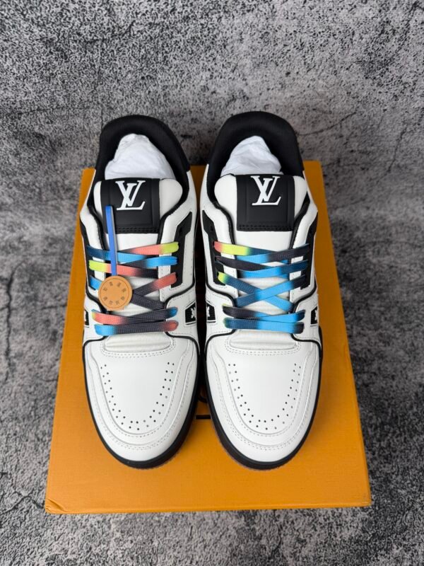 Louis Vuitton LV Trainer Black White