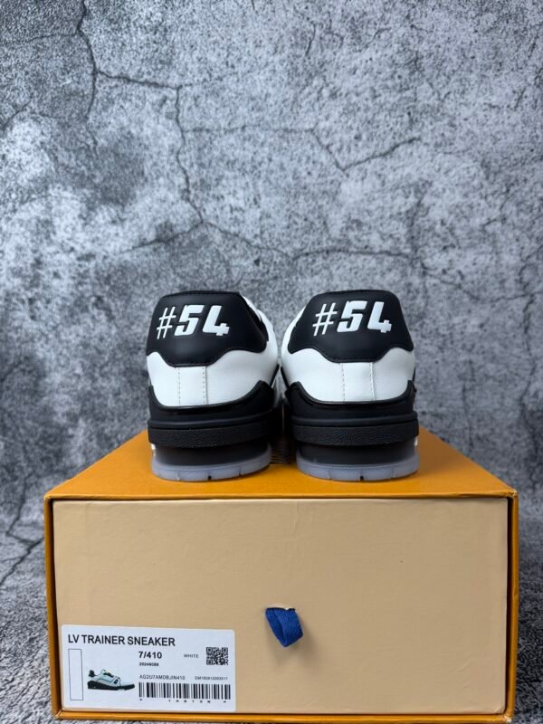Louis Vuitton LV Trainer Black White