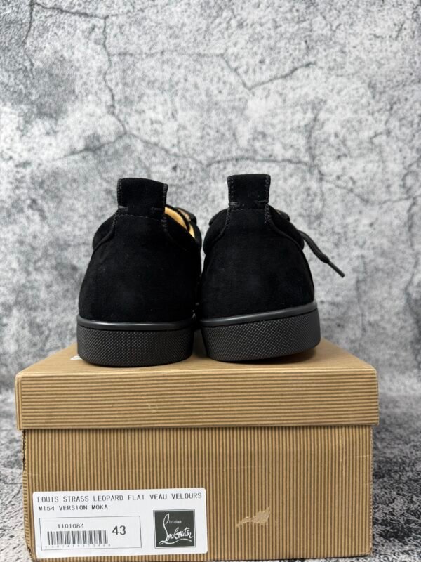 Christian Louboutin Louis Junior Spikes Veau Velours Sneaker