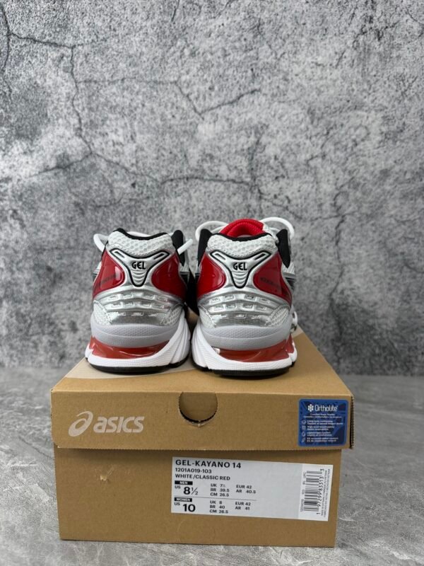 ASICS Gel-Kayano 14 White Classic Red