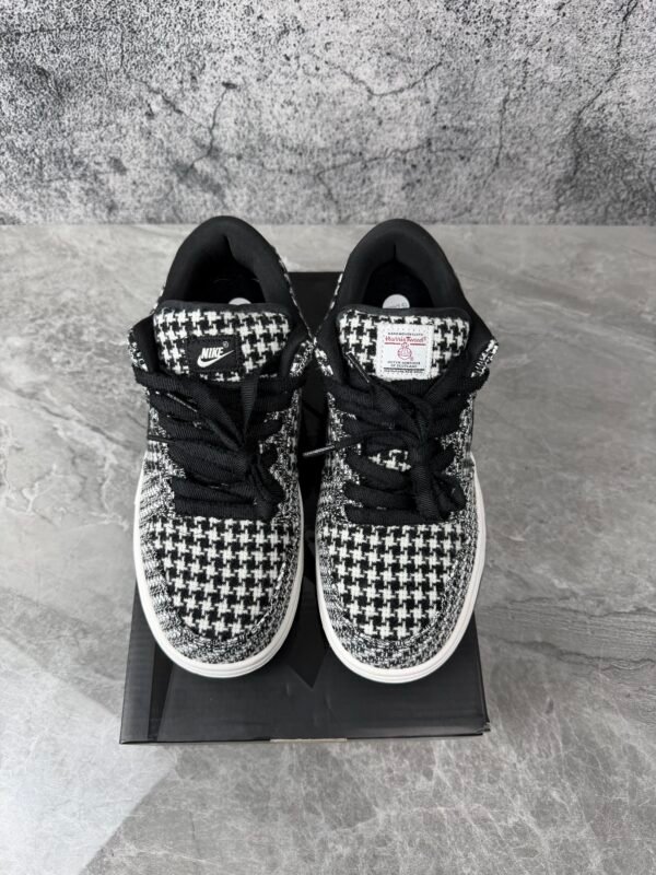 Nike Dunk Low Harris Tweed White Black Multi