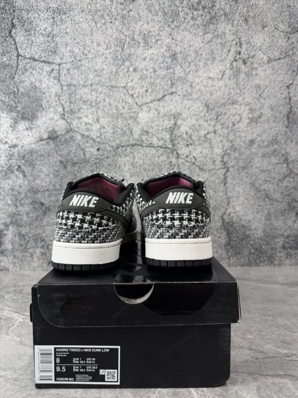 Nike Dunk Low Harris Tweed White Black Multi
