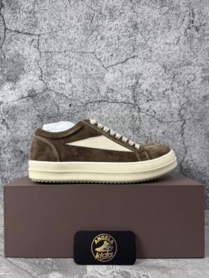 Rick Owens Porterville Vintage Low Saddle Milk