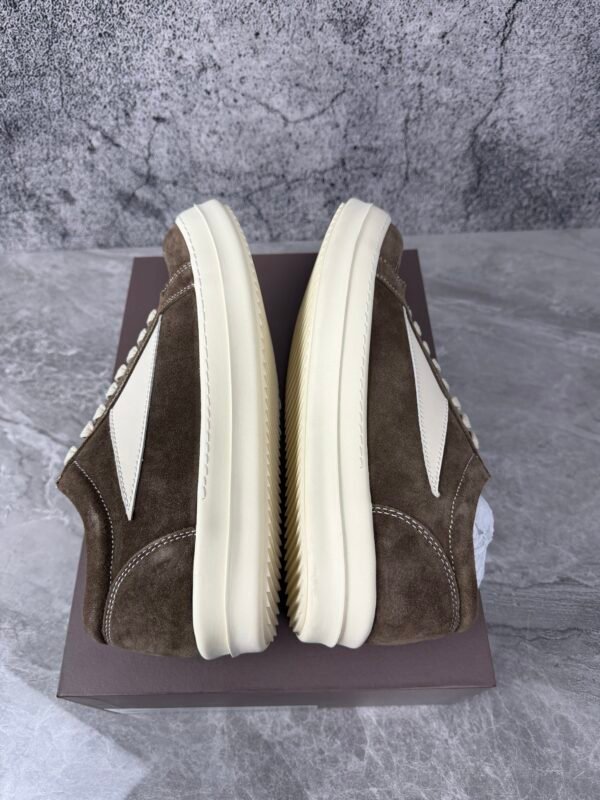 Rick Owens Porterville Vintage Low Saddle Milk