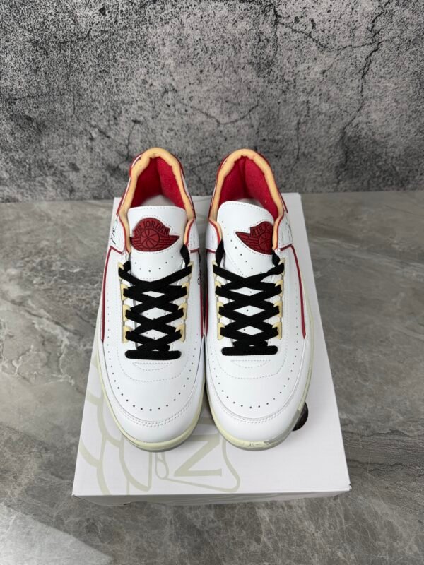 Jordan 2 Retro Low SP Off-White White Red