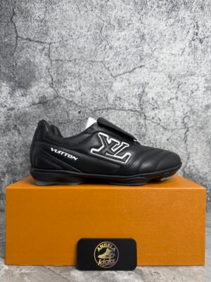 Louis Vuitton Black White Louis Vuitton LV Footprint Soccer Black/White