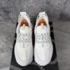 Versace Chain Reaction White Mesh Rubber Suede