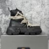 Dr. Martens 1460 DMXL Mega Lace Boot Rick Owens Black