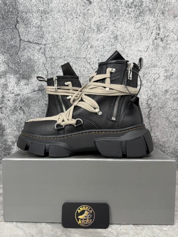 Dr. Martens 1460 DMXL Mega Lace Boot Rick Owens Black