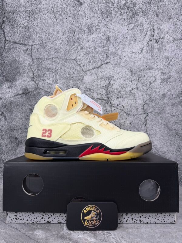 Jordan 5 Retro Off-White Sail