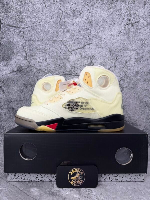 Jordan 5 Retro Off-White Sail