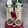 Gucci Tennis 1977 Canvas High Top Beige GG Print