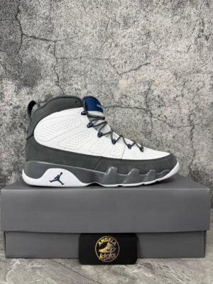 Jordan 9 Retro Flint Grey French Blue