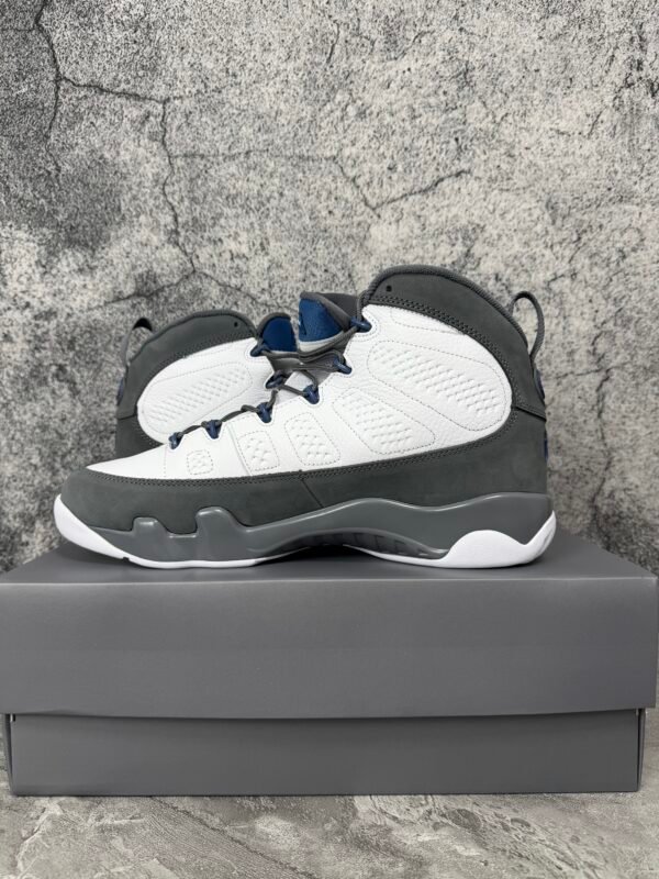 Jordan 9 Retro Flint Grey French Blue