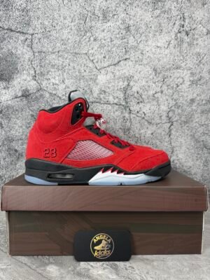 Jordan 5 Retro DMP Raging Bull Red Suede