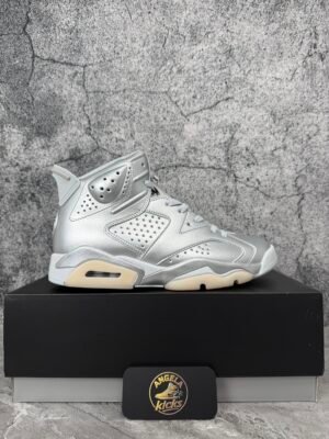 Jordan 6 Retro PSG Paris Saint-Germain Silver