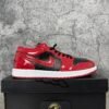 Jordan 1 Low SE Patent Varsity Red Black