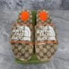 Gucci x The North Face GG Slide Orange Beige Ebony Original GG Canvas