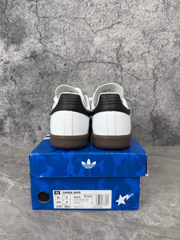 adidas Samba Bape White Black Gum