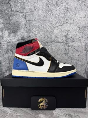 Jordan 1 Retro High OG SP Fragment x Union LA Varsity Red Sport Royal
