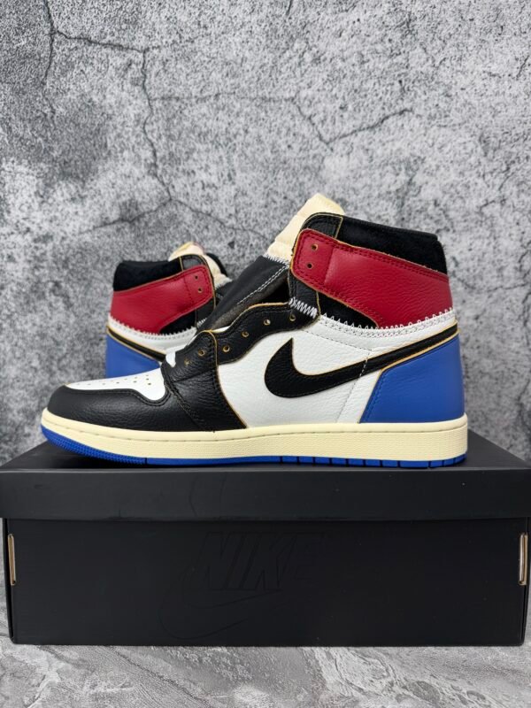 Jordan 1 Retro High OG SP Fragment x Union LA Varsity Red Sport Royal