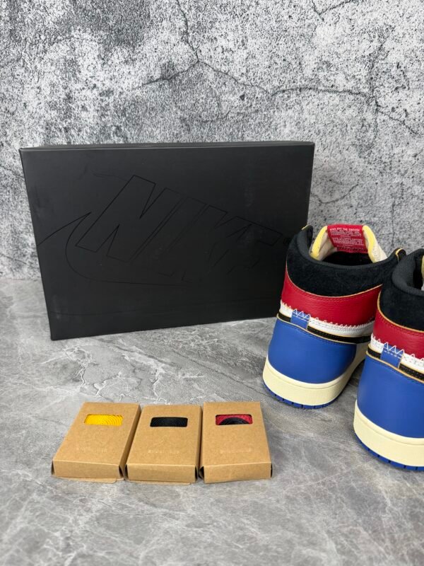 Jordan 1 Retro High OG SP Fragment x Union LA Varsity Red Sport Royal