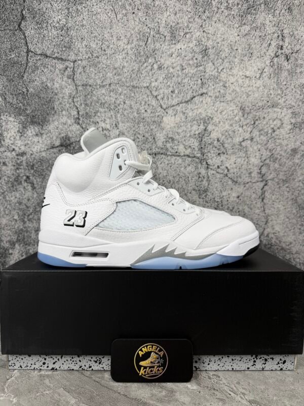 Jordan 5 Retro White Metallic