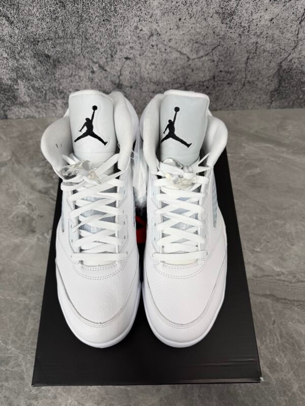 Jordan 5 Retro White Metallic