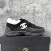 Chanel Low Top Trainer Black White