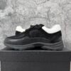 Chanel Low Top Trainer Black White