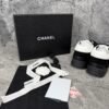 Chanel Low Top Trainer Black White