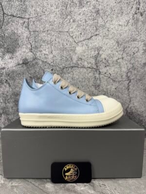 Rick Owens Porterville Jumbo Laced Low Pale Blue Milk