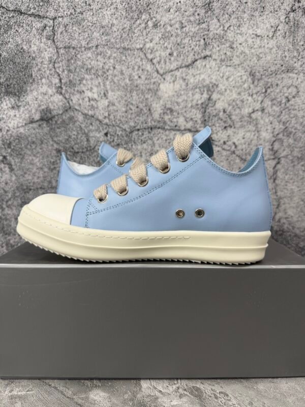 Rick Owens Porterville Jumbo Laced Low Pale Blue Milk