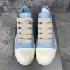 Rick Owens Porterville Jumbo Laced Low Pale Blue Milk