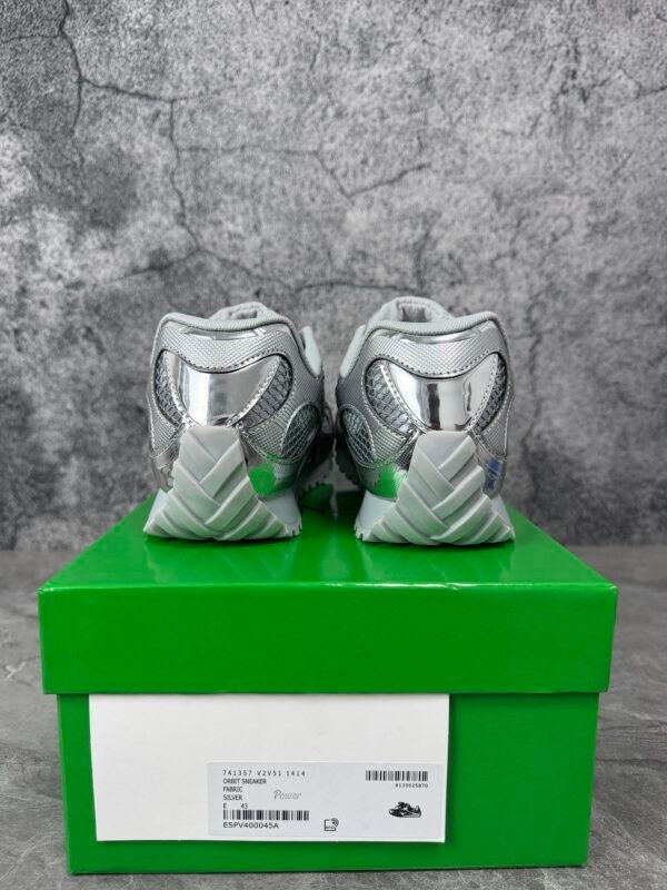 Bottega Veneta Orbit Silver