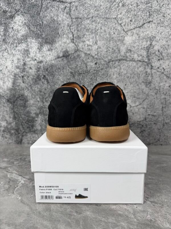Maison Margiela Paint Replica German Army Trainer (GAT) Black