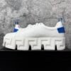Versace Greca Labyrinth Lace-Up White White Blue