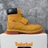 Timberland 6″ Premium Waterproof Boot Supreme Diamond Plate Wheat
