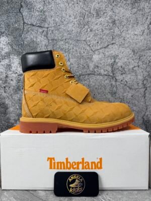 Timberland 6″ Premium Waterproof Boot Supreme Diamond Plate Wheat