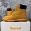 Timberland 6″ Premium Waterproof Boot Supreme Diamond Plate Wheat