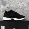 Chanel Suede Trainer Printed CC Black