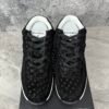 Chanel Suede Trainer Printed CC Black