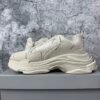 Balenciaga Triple S Beige Faux Leather