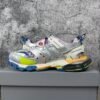Balenciaga Track Leather Free White Silver Multi