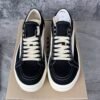 Rick Owens Wmns DRKSHDW Vintage Denim Low 'Black Milk'