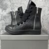 Rick Owens Lido Jumbo Laced Sneaker 'Black'