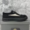 Rick Owens DRKSHDW Vintage Sneaker 'Black Milk'