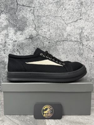 Rick Owens DRKSHDW Vintage Sneaker 'Black Milk'